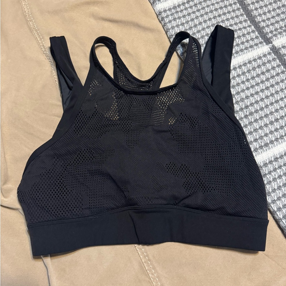 Zyia Black Mesh Women's Sports Bra
